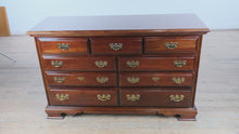 Load and play video in Gallery viewer, Lexington “Savannah Court” Cherry Dresser
