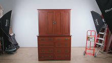 Load and play video in Gallery viewer, Canal Dover Hill House Collection Amish Mission Style Dresser Hutch
