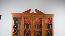 Load and play video in Gallery viewer, Heritage Heirloom Cherry China Cabinet with Pull-Out Secretary - Numbered Piece

