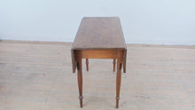 Load and play video in Gallery viewer, Antique Farmhouse Drop Leaf Dining Table
