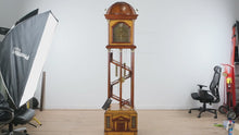 Load and play video in Gallery viewer, Maitland Smith Architectural Spiral Staircase Grandfather Clock
