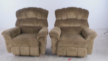 Load and play video in Gallery viewer, La-Z-Boy Matching Pair of Upholstered Rocker Recliners
