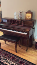 Load and play video in Gallery viewer, Kimball Upright Piano – French Provincial Style - Online Exclusive
