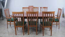 Load and play video in Gallery viewer, Alf Uno Italian Modern Extendable Dining Table and 8 Chairs

