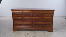 Load and play video in Gallery viewer, Lexington Chez Michelle Cherry Double Dresser – 9 Drawers – Model 157-233
