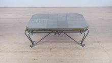 Load and play video in Gallery viewer, Slate Top Coffee Table - 48 x 36
