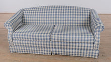 Load and play video in Gallery viewer, Blue Country Plaid Sleeper Sofa - La-Z-Boy
