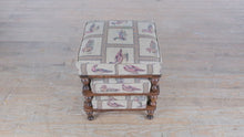 Load and play video in Gallery viewer, Set of 3 Stacking Mallard Footstools
