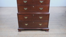 Load and play video in Gallery viewer, Craftique Heirloom Mahogany Chest-on-Chest – OW Finish, 54&quot; Tall
