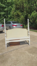 Load and play video in Gallery viewer, French Provincial Full Size Poster Bed – Dixie Furniture
