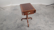 Load and play video in Gallery viewer, Pedestal Pembroke Side Table by Gordon&#39;s Fine Furniture
