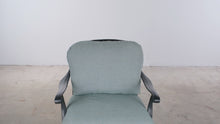 Load and play video in Gallery viewer, Summer Classics Black Cast Aluminum Outdoor Lounge Chair and Ottoman with Cushions
