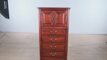 Load and play video in Gallery viewer, Newport Cabinet Solid Wood Lingerie Chest
