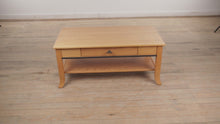 Load and play video in Gallery viewer, Oak Coffee Table with Rope Detail
