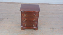 Load and play video in Gallery viewer, Traditional Solid Wood Nightstand / Side Table with Curved Drawer Fronts - Pennsylvania House
