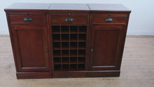 Load and play video in Gallery viewer, Pottery Barn Modular Bar Cabinet Wine Storage Set of 3
