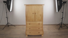 Load and play video in Gallery viewer, Kettle Formed Maple Chifforobe / Armoire by Pali
