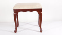 Load and play video in Gallery viewer, Bombay Cherry Queen Anne Bench - 1
