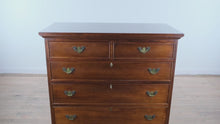 Load and play video in Gallery viewer, Craftique Colonial Finish Solid Mahogany Chest of Drawers
