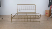 Load and play video in Gallery viewer, Maison Doré Metal King Size Bed
