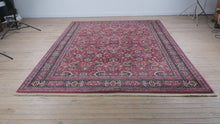 Load and play video in Gallery viewer, Karastan Williamsburg Herati Wool Rug – 8.3’ x 11.7’
