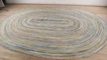 Load and play video in Gallery viewer, Large Oval Jute Rug - 12&#39; 10&quot; x 9&#39; 5&quot;
