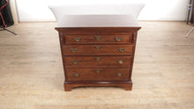 Load and play video in Gallery viewer, Heirloom Mahogany Serving Chest - Craftique
