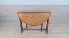 Load and play video in Gallery viewer, Antique English Drop-Leaf Sutherland Table – Portobello Road Find
