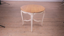 Load and play video in Gallery viewer, Country French 29&quot; Round Birch Accent Table - Ethan Allen
