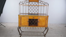 Load and play video in Gallery viewer, Ashley Furniture Bridson Collection Wood and Metal Wine Server Buffet
