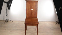 Load and play video in Gallery viewer, Antique Slant Front Plantation Desk with Upper Bookcase
