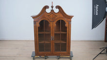 Load and play video in Gallery viewer, Baker &amp; Dupree Upper China Cabinet – New Old Stock
