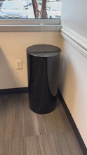 Load and play video in Gallery viewer, Black Cylinder Display Stand / Plant Stand – 14x29

