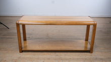 Load and play video in Gallery viewer, Large Oak Console Table- Lane Furniture
