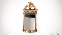 Load and play video in Gallery viewer, George III Parcel Gilt &quot;Constitution&quot; Mirror - La Barge - Italy - 31&quot; x 59&quot;
