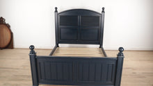 Load and play video in Gallery viewer, Navy Cottage Full Size Bed by Stanley
