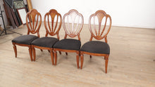 Load and play video in Gallery viewer, Set of 4 Shield Back Chairs by Universal Furniture
