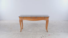 Load and play video in Gallery viewer, Thomasville Marble Top Console Table with Drawers
