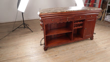 Load and play video in Gallery viewer, Large Bar Console with Marble Top
