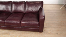 Load and play video in Gallery viewer, Leather Distinctions Couch - Klaussner
