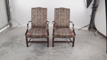 Load and play video in Gallery viewer, Pair of Hancock and Moore Arm Chairs
