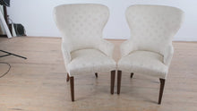 Load and play video in Gallery viewer, Designer Upholstered Wing Chairs by Jessica Charles
