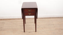 Load and play video in Gallery viewer, Heirloom Mahogany Pembroke Side Table - Craftique
