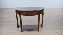 Load and play video in Gallery viewer, Cherry Demi Lune Console Table - Hammary
