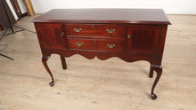 Load and play video in Gallery viewer, Craftique Heirloom Mahogany Buffet Sideboard
