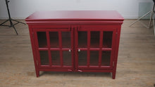 Load and play video in Gallery viewer, Red Console Cabinet
