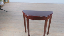 Load and play video in Gallery viewer, Bombay Demi-Lune Console Table
