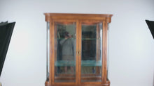 Load and play video in Gallery viewer, Pulaski Architectural Curio Cabinet with Curved Glass and Lighting
