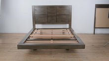 Load and play video in Gallery viewer, Element Logic Rustic Gray Queen Size Platform Bed
