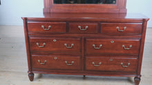 Load and play video in Gallery viewer, Newport Cabinet Solid Wood Dresser with Mirror
